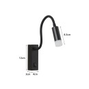 Immax 08282L LED Wandleuchte GOAL  | 3W integrierte LED-Quelle