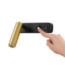 Immax 08280L LED Wandleuchte GOAL USB | 3W integrierte LED-Quelle