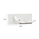 Immax 08285L LED Wandleuchte Be PREPARE integrierte LED-Quelle