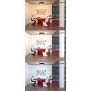 Immax NEO 07127L-BD LED-Deckenleuchte 2x12w | 840lm | 2700-6500K - 2 Stück Set, Fernbedienung, Temperaturanpassung, dimmbar, Gold