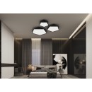 Immax 07151-B60 LED-Deckenleuchte Perfecto 1x45W | 3220lm | 2700-6500K - intelligent, Fernbedienung, dimmbar, schwarz