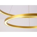 Immax 07159-G80 LED Pendelleuchte Neo Fino 1x60W | 4200lm | 2700-6500K - Dimmbar, Fernbedienung, Smart, Gold