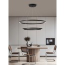 Immax 07158-B80-60 LED Hängeleuchte Neo Fino 1x93W | 6975lm | 2700-6500K - dimmbar, Fernbedienung, intelligent, schwarz