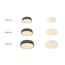 Immax 07153-W50 LED Deckenleuchte Perfecto 1x48W | 2800lm | 2700-6500K - intelligent, Fernbedienung, dimmbar, weiß