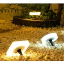 Immax NEO 07911L LED solar Erdspießleuchte SQUARE | 1W integrierte LED-Quelle | 401lm | RGBK