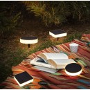 Immax NEO 07911L LED solar Erdspießleuchte SQUARE | 1W integrierte LED-Quelle | 401lm | RGBK