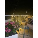 Immax 07749L LED Outdoor Lichterkette Smart 20m 1x6W | 200 LEDs | 2700-6500K | IP44 - dimmbar, Timer, WLAN, Tuya, schwarz