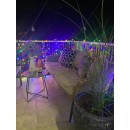Immax 07756L LED Outdoor Lichterkette Smart 40m 1x7,2W | 400 LEDs | 2700K | IP44 | RGB - dimmbar, WLAN, Tuya, schwarz