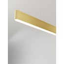 Immax 07157-G120X LED Hängeleuchte Neo Fino 1x40W | 2824lm | 2700-6500K | RGB - dimmbar, Fernbedienung, Smart, Gold