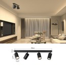 Immax NEO 07265Z LED Spot-Deckenleuchte PUNTO | 4,8W integrierte LED-Quelle