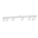 Immax NEO 07269Z LED Spot-Deckenleuchte PUNTO | 4,8W integrierte LED-Quelle