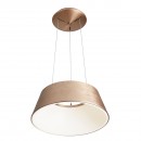 Italux 5356-840RP GB-3-LED Deckenleuchte Lunga 1x40W | 2200L | 3000K - goldbraun, weiß