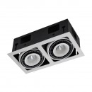 Italux GL7116-2/36W WH+BL LED Alesso | 36W integrierte LED-Quelle | 2770lm | 3000K