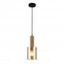 Italux PND-5581-1-BRO+AMB Sardo | 40W E27