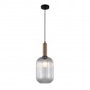 Italux PND-5588-1L-BRO+CL Antiola | 40W E27