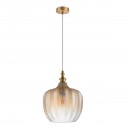 Italux PND-8014-1A CH Pendelleuchte Sabres 1x60W | E27 - Messing, Champagne