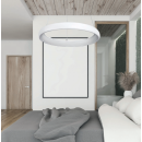 Italux 5280-850RP-WH-3 LED Alessia | 50W integrierte LED-Quelle | 2750lm | 3000K