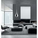 Italux MA01986CF 00101 Pendelleuchte Lava Satin 1x60W | E27