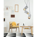 Italux MDM-3941/3 Pendelleuchte Coco 3x25W | G9