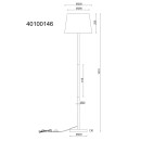 Globo JORIS 40100146 Stehlampe E27