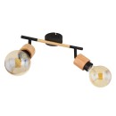 Globo 54031-2 Deckeneinbaustrahler Jorna 2x40W | E27 - braun, schwarz