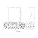 Globo KATRINA 64135H4C LED Pendelleuchte G9 | 350lm | 3000K