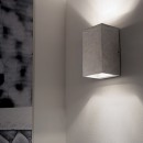 Ideal Lux 141268 Wandleuchte Kool 1x40W| G9 - Concrete