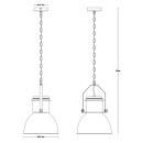Globo 15282 Pendelleuchte Kutum 1x40W | E27