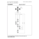 Lucide L134963602 LED Pendelleuchte KLIGANDE  | 5x8W integrierte LED-Quelle | 5x520lm | 2700K