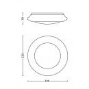 Philips 33362/31/16 LED Deckenleuchte 1x16W Cinnabar | 2700K