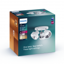Philips 50603/31/P0 LED Deckenleuchte Bukko 3x4,3W | 2200-2700K - Funktion SceneSwitch