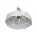 LEDKO Hängeleuchte Metall E27 60W - grau