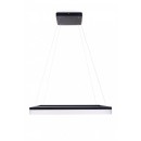 LEDKO 00287 LED Hängeleuchte Deckenleuchte 1x60W Quadro Ondaren | 3000K - schwarz