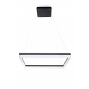 LEDKO 00287 LED Hängeleuchte Deckenleuchte 1x60W Quadro Ondaren | 3000K - schwarz