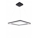 LEDKO 00287 LED Hängeleuchte Deckenleuchte 1x60W Quadro Ondaren | 3000K - schwarz
