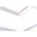 LEDKO 00285 LED Hängeleuchte Deckenleuchte 1x55W Quadro Ondaren | 3000K - weiß