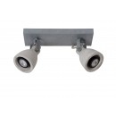 Lucide 05910/10/36 LED Decken- und Spotleuchte Concri 2x5W | GU10 | 3000K