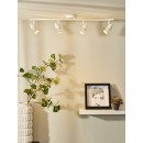 Lucide 13955/20/31 LED Decken- und Spotleuchte Caro 4x5W | GU10 | 2700K