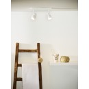 Lucide 17948/10/31 LED Decken- und Spotleuchte Sirene 2x5W | GU10 | 3000K | IP44