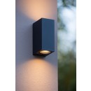 Lucide 22860/10/30 LED Außenwandleuchte Zora 2x5W | GU10 | IP44