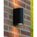 Lucide 22861/10/30 LED Außenwandleuchte Zora 2x5W | GU10 | 3000K | IP44