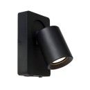Lucide 09929/06/30 Wandleuchte Nigel 1x5w | LED GU10 | 320lm | 3000K - ist im Paket, schwarz, einstellbar, eingeschlossen