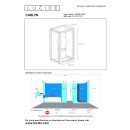 Lucide 27200/01/30 Wandleuchte Carlyn 1x6W | E14 | IP54 - Badezimmerleuchte