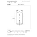 Lucide L278830231 Außenwandleuchte CLAIRE  E27