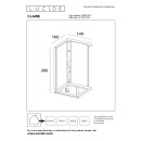 Lucide L278831131 Außenwandleuchte CLAIRE  E27
