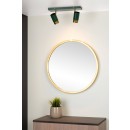 Lucide 35913/02/33 FLORIS Deckenstrahler D100mm | 2xGU10 - grün, Messing