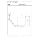 Lucide 45588/01/30 Tischleuchte Suzy 1x40W | E14