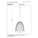 Lucide L744170144 Pendelleuchte MACARONS E27
