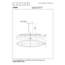 Lucide L764640530 Pendelleuchte DIKRA  E27