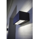 Lutec 5189101118 LED Außenwandleuchte Gemini 1x20W | 4000K | IP54 - leuchtet nach oben/unten